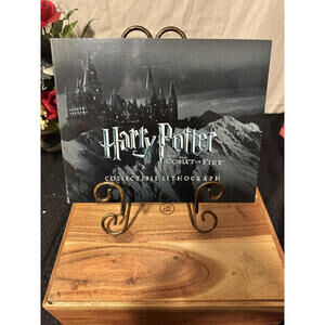 Harry Potter and the Goblet of Fire Collectible Lithograph •Official Warner Bros